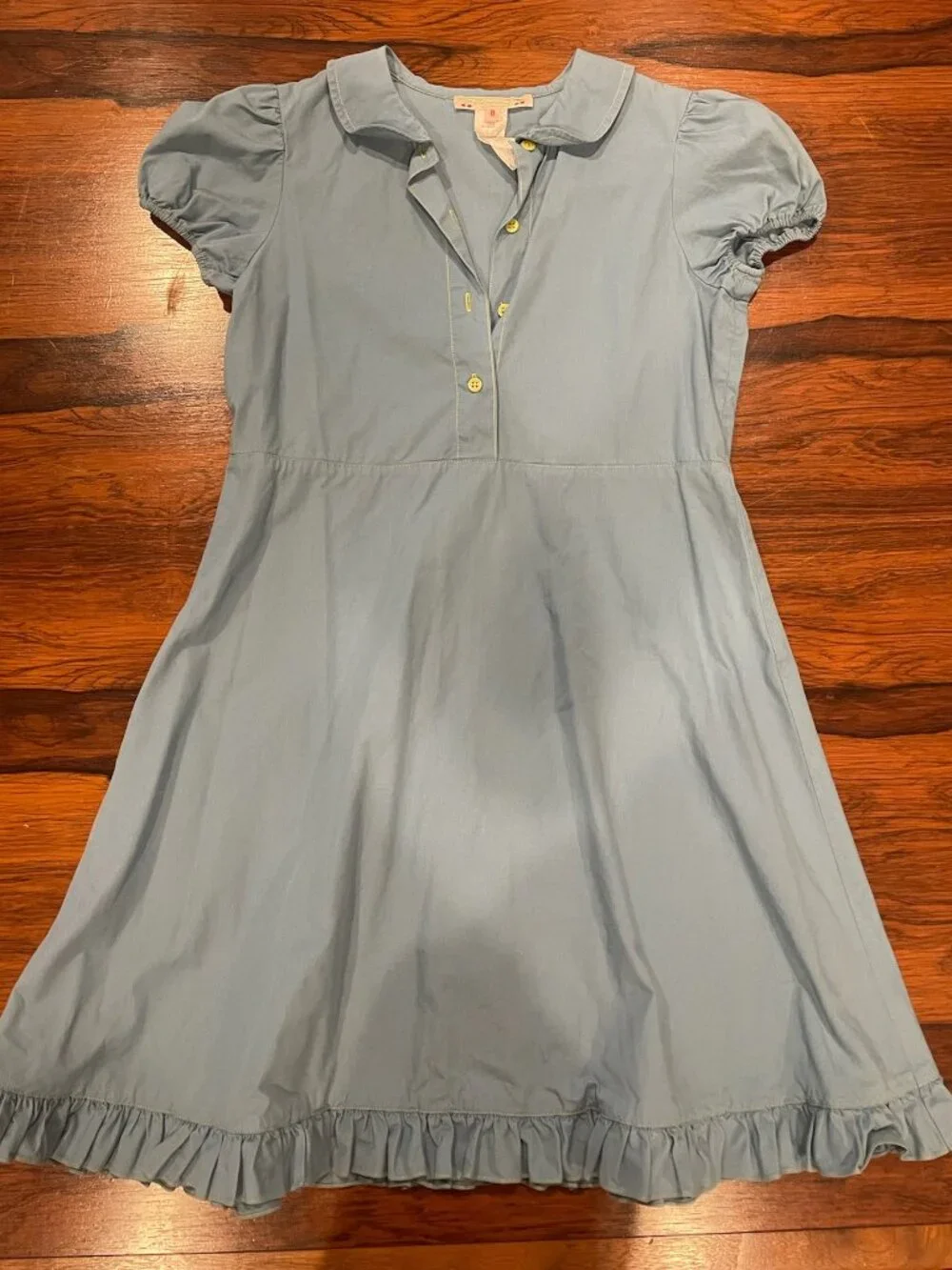 Bonpoint Blue Dress Girls 8
